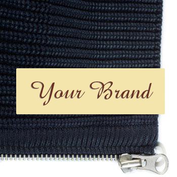 Custom cotton labels for clothing