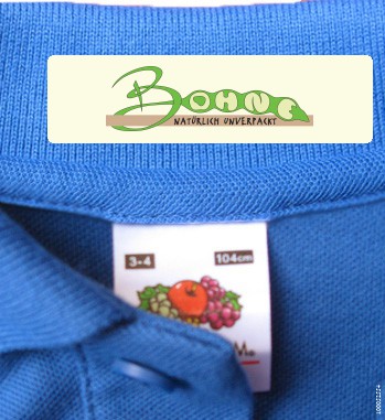 Naamlabels Kleding