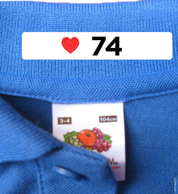 Naamlabels Kleding