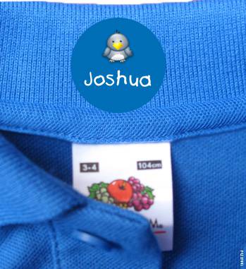 Naamlabels Kleding