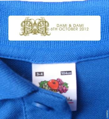 Naamlabels Kleding