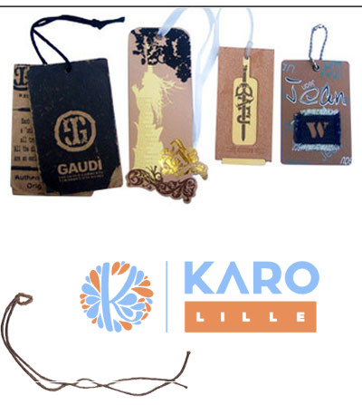 Hang Tags met Logo of Merk | Merkkaartjes