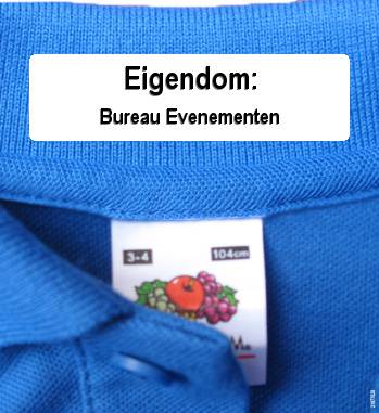 Labels Met Oplopende Getallen