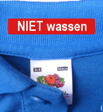 Textiel Etiketten