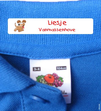 Kleding Naam Labels