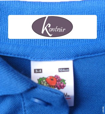 Kleding Naam Labels