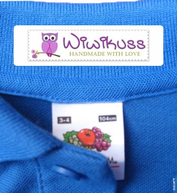 Naamlabels Kleding