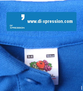 Naamlabels Kleding