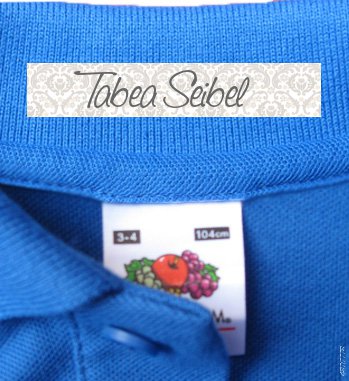 Kleding Naam Labels