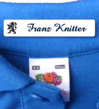 Kleding Naam Labels