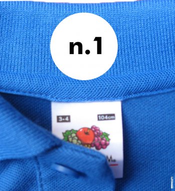 Naamlabels Kleding