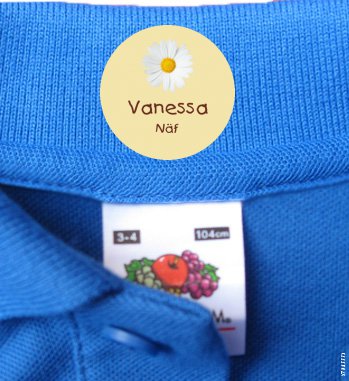 Naamlabels Kleding