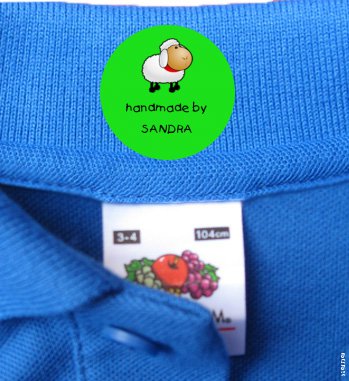 Naamlabels Kleding