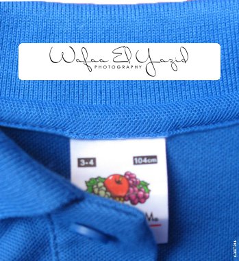 Naamlabels Kleding