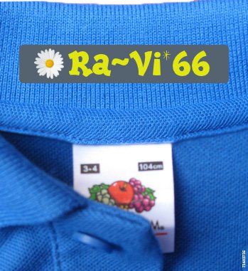 Kleding Naam Labels