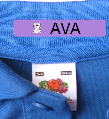 Kleding Naam Labels