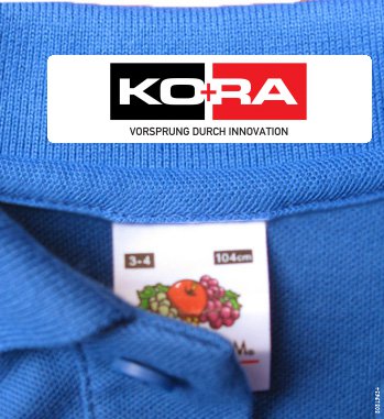 Naamlabels Kleding