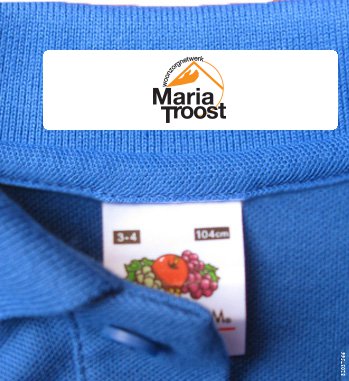 Naamlabels Kleding