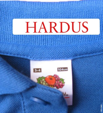 Naamlabels Kleding