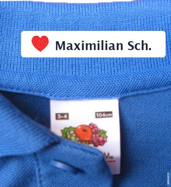 Textiel Naamlabels